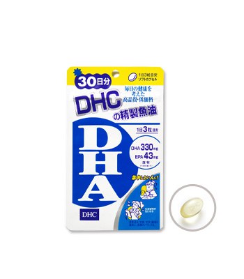 DHC - 精製魚油(DHA)  - 30日份(90粒)