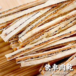 KUAI CHE Traditional Food Shops 快車肉乾 - 芝麻鮭魚條  - 260g