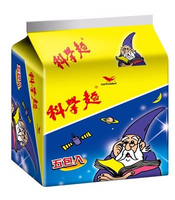 MyHuo Recommended Snacks 買貨推薦零食 - 科學麵(5包入) 原味 - 5包