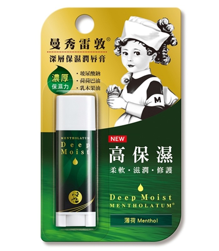 MENTHOLATUM 曼秀雷敦 - 深層保濕潤唇膏 -薄荷 - 4.5g
