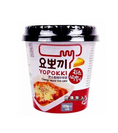 異國零食 - 韓國Yopokki 辣炒年糕即食杯 - 140g