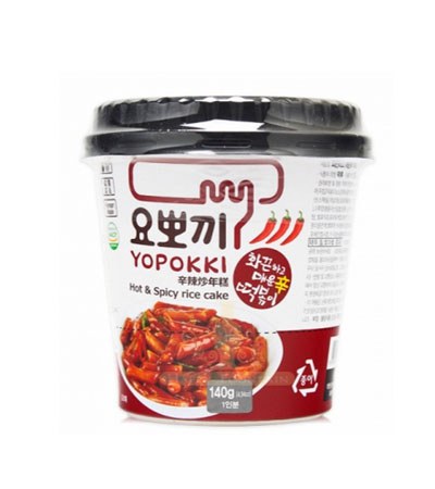 異國零食 - 韓國Yopokki 辣炒年糕即食杯 - 140g