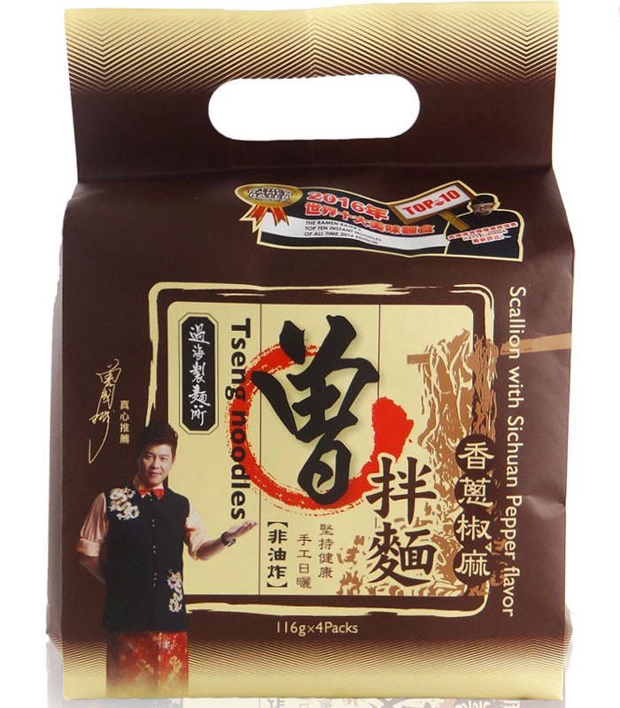 曾拌麵 - 曾拌麵 -香蔥椒麻 - 4包