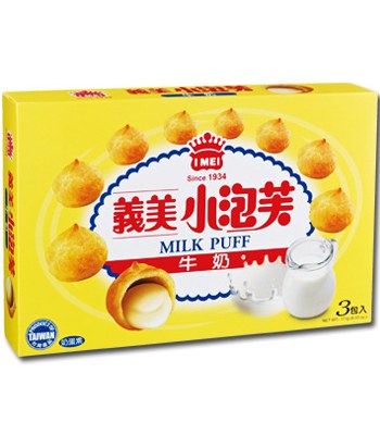 義美 - 小泡芙量販包(3入/盒) - 3包