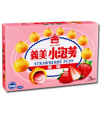 義美 - 小泡芙量販包(3入/盒) - 3包