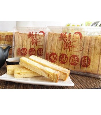MyHuo Recommended Snacks 買貨推薦零食 - 花蓮縣餅 菩提餅舖 奶油酥條  - 300g