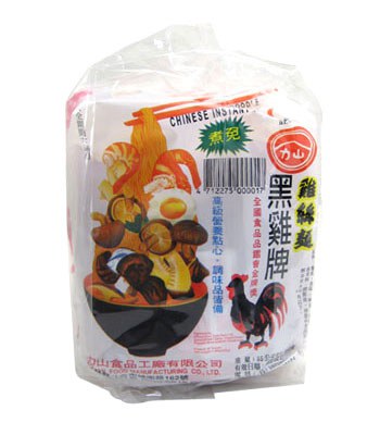 MyHuo Recommended Snacks 買貨推薦零食 - 黑雞牌 雞絲麵  - 5入