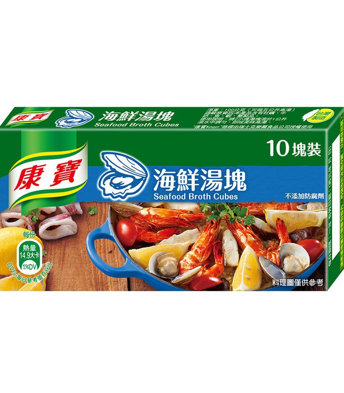 knorr 康寶 - 風味湯塊10塊 - 100g