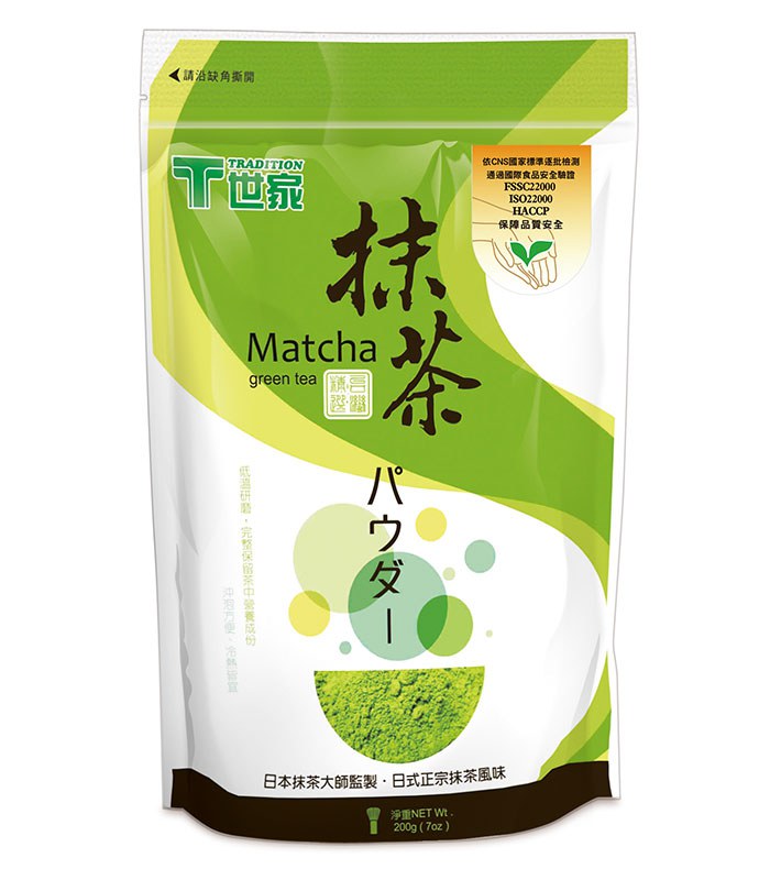 MyHuo Recommended Snacks 買貨推薦零食 - T世家日式正宗抹茶粉  - 200g