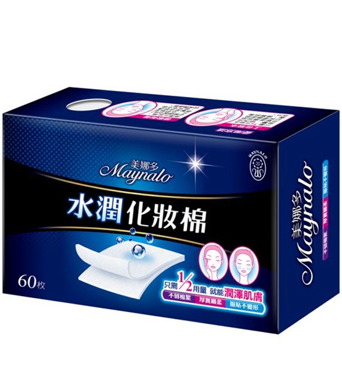 MYHUO Skincare Collection 買貨推薦保養 - 美娜多 水潤化妝棉  - 60枚