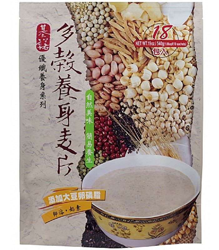 GINO 基諾 - 多穀養身麥片隨身包  - 30公克X18包