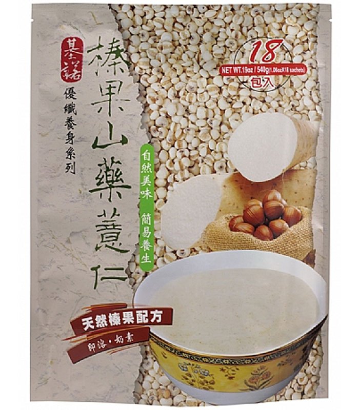 GINO 基諾 - 榛果山藥薏仁隨身包  - 30公克X18包
