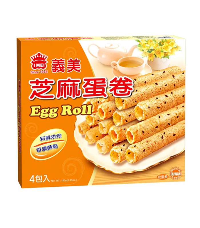 義美 - 芝麻蛋卷  - 4包