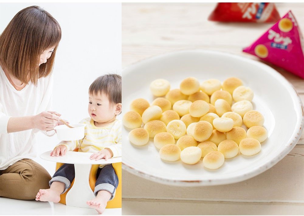 MORINAGA 森永 - 嬰兒立袋小饅頭  - 34g