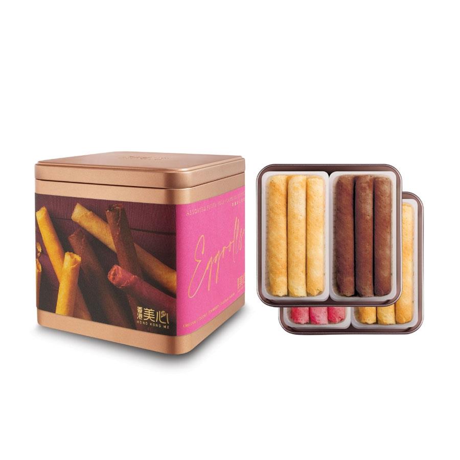 MyHuo Recommended Snacks 買貨推薦零食 - 美心 精緻精選雞蛋卷-四種口味  - 208g
