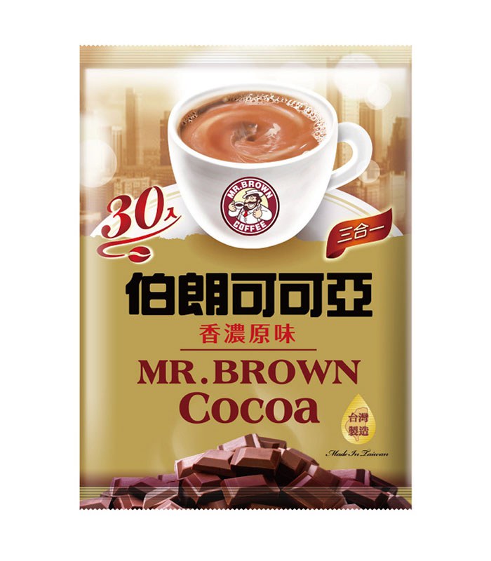 MyHuo Recommended Snacks 買貨推薦零食 - 伯朗 三合一可可亞  - 30入