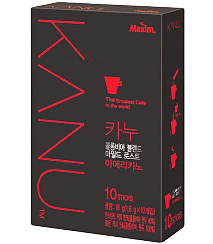 MyHuo Recommended Snacks 買貨推薦零食 - KANU美式黑咖啡-深度烘焙  - 16g