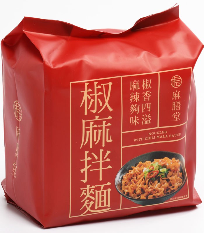 MyHuo Recommended Snacks 買貨推薦零食 - 麻膳堂椒麻拌麵  - 4入