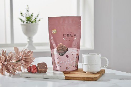 糖鼎養生黑糖磚 - 桂圓紅棗 - 30gx7