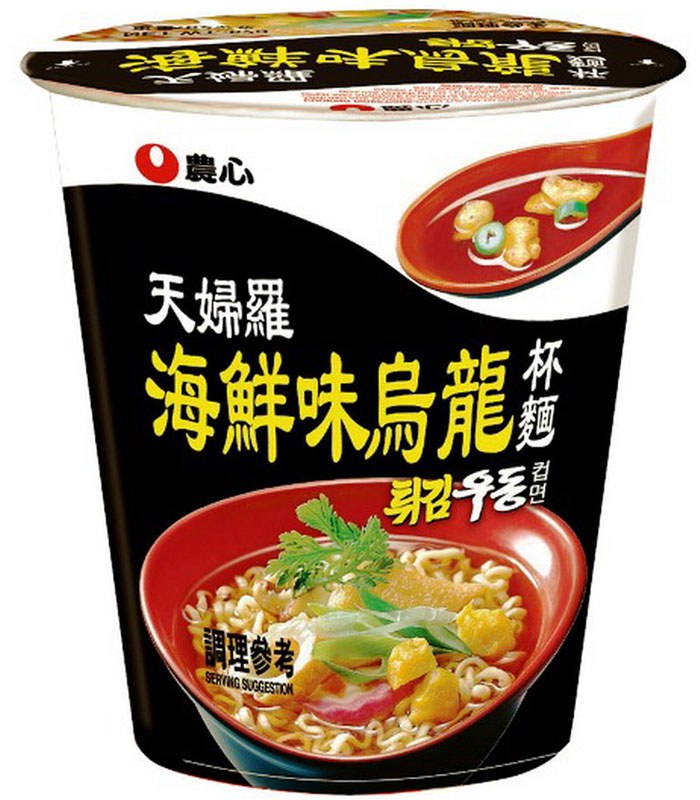 MyHuo Recommended Snacks 買貨推薦零食 - NONG SHIM 天婦羅海鮮烏龍杯麵  - 62g
