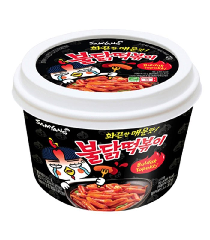 湯 / 乾拌麵 - 三養 火辣雞肉風味辣炒年糕 - 1入