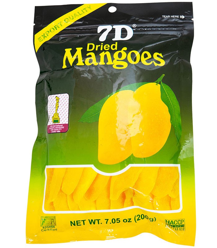 異國零食 - 7D 菲律賓芒果乾  - 200g
