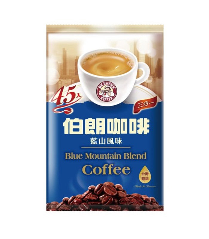 MyHuo Recommended Snacks 買貨推薦零食 - 伯朗 三合一藍山風味  - 45入