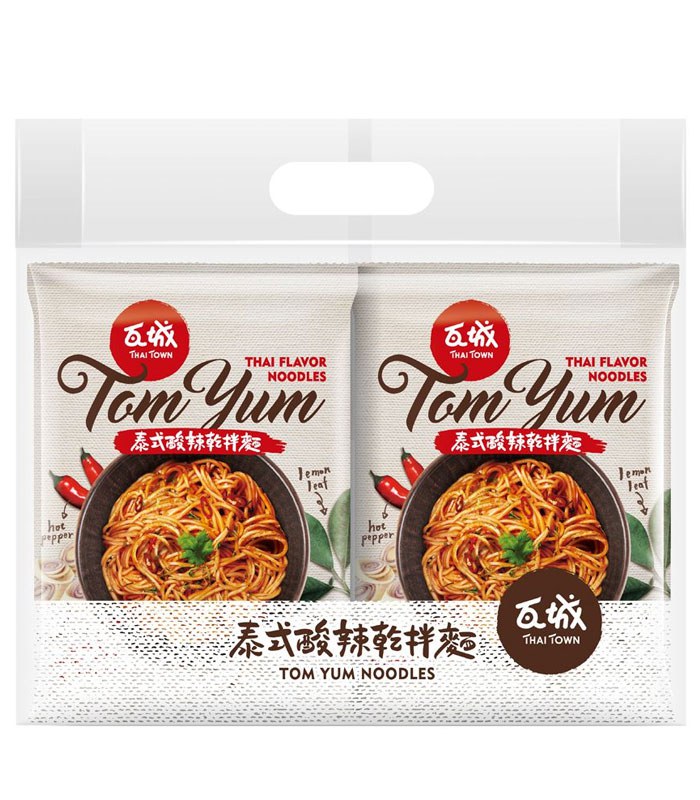 湯 / 乾拌麵 - 瓦城 泰式酸辣乾拌麵  - 4入