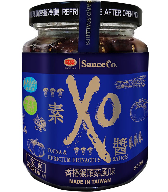 MyHuo Recommended Snacks 買貨推薦零食 - 味榮 素XO醬 香菇猴頭菇風味  - 280g