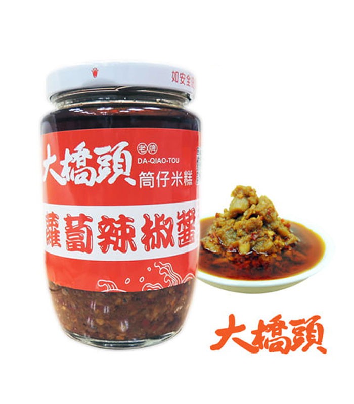MyHuo Recommended Snacks 買貨推薦零食 - 大橋頭 蘿蔔辣椒醬3入組  - 340gX3