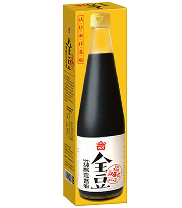 義美 - 全豆純釀造醬油  - 520ml