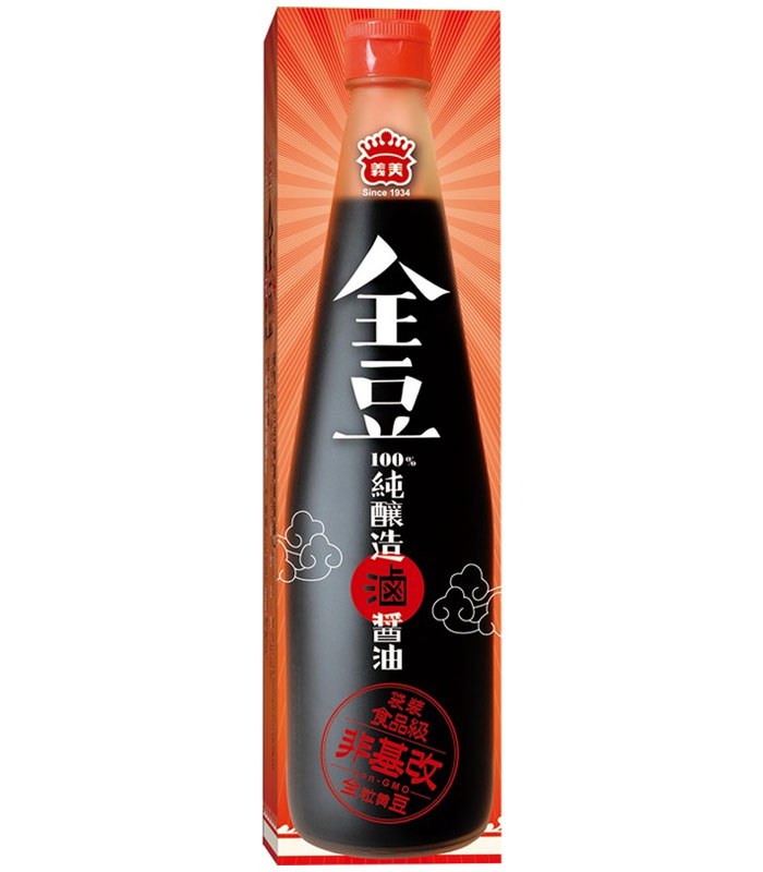 義美 - 全豆純釀造滷醬油  - 520ml