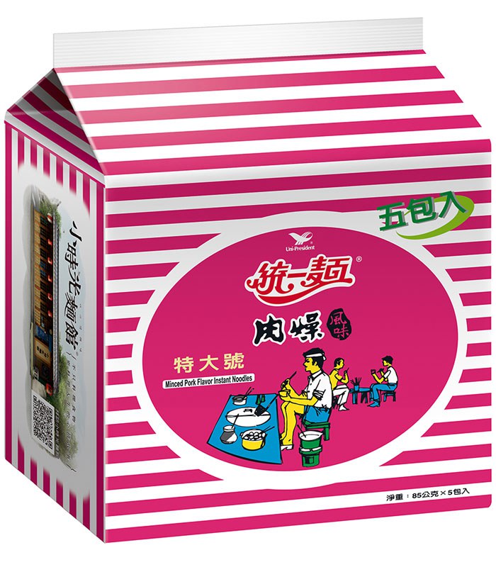 湯 / 乾拌麵 - 統一麵肉燥風味特大袋  - 5入
