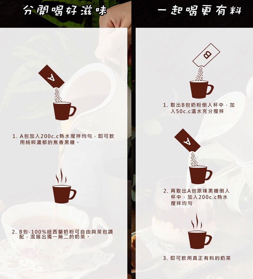 糖鼎養生黑糖磚 - 有料奶茶 原味黑糖  - 22gx10