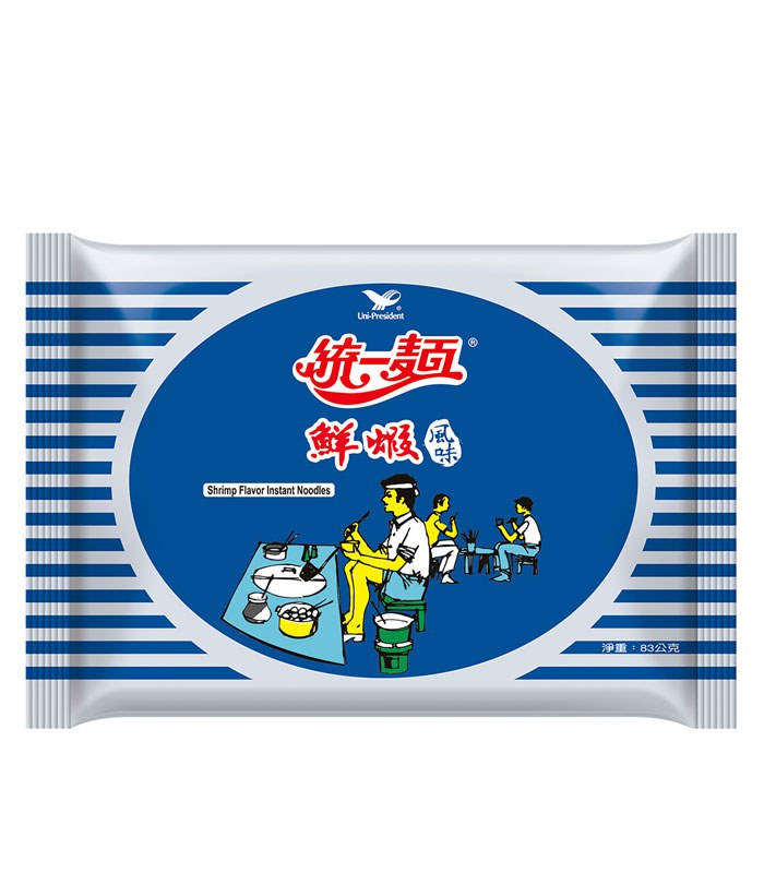湯 / 乾拌麵 - 統一麵 鮮蝦風味  - 5入