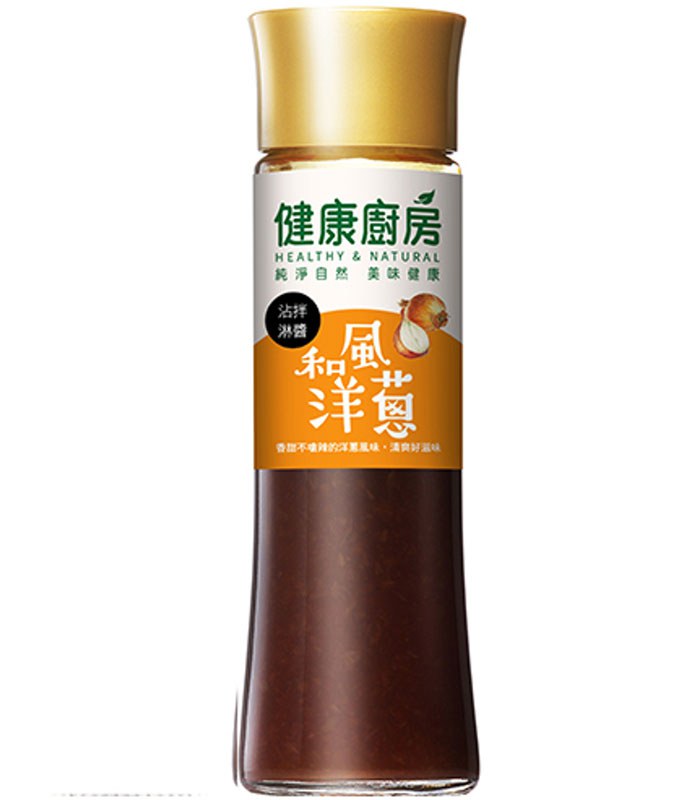 MyHuo Recommended Snacks 買貨推薦零食 - 健康廚房 和風洋蔥沾拌淋醬  - 200ml