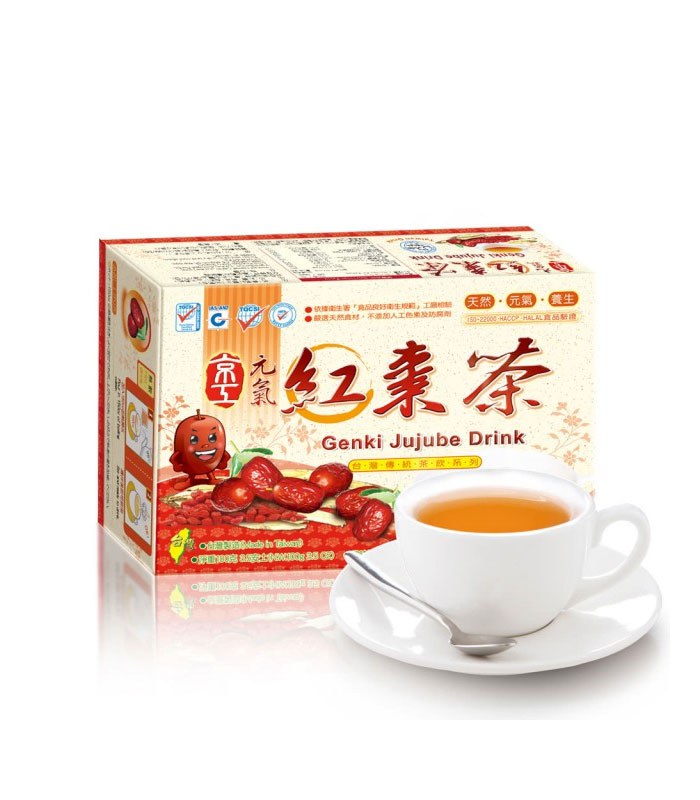 MyHuo Recommended Snacks 買貨推薦零食 - 京工養生館 元氣紅棗茶  - 10入