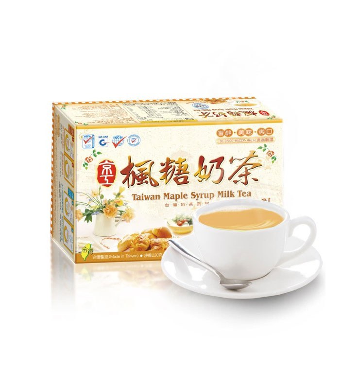 MyHuo Recommended Snacks 買貨推薦零食 - 京工養生館 楓糖奶茶  - 10入