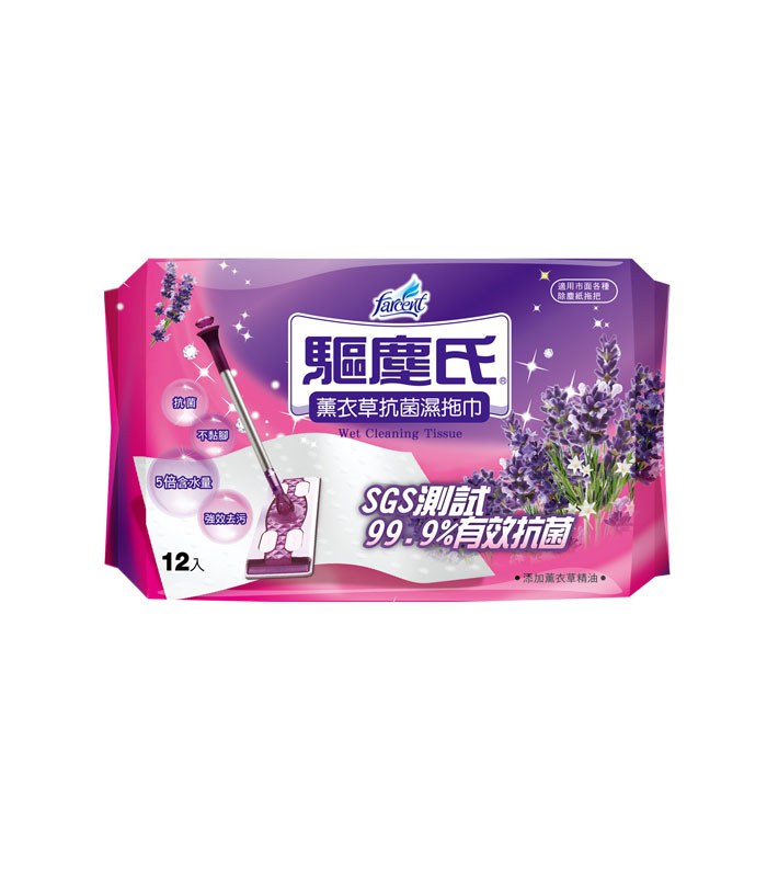 MYHUO LifeStyle 買貨生活 - 驅塵氏 抗菌濕拖巾 - 12入