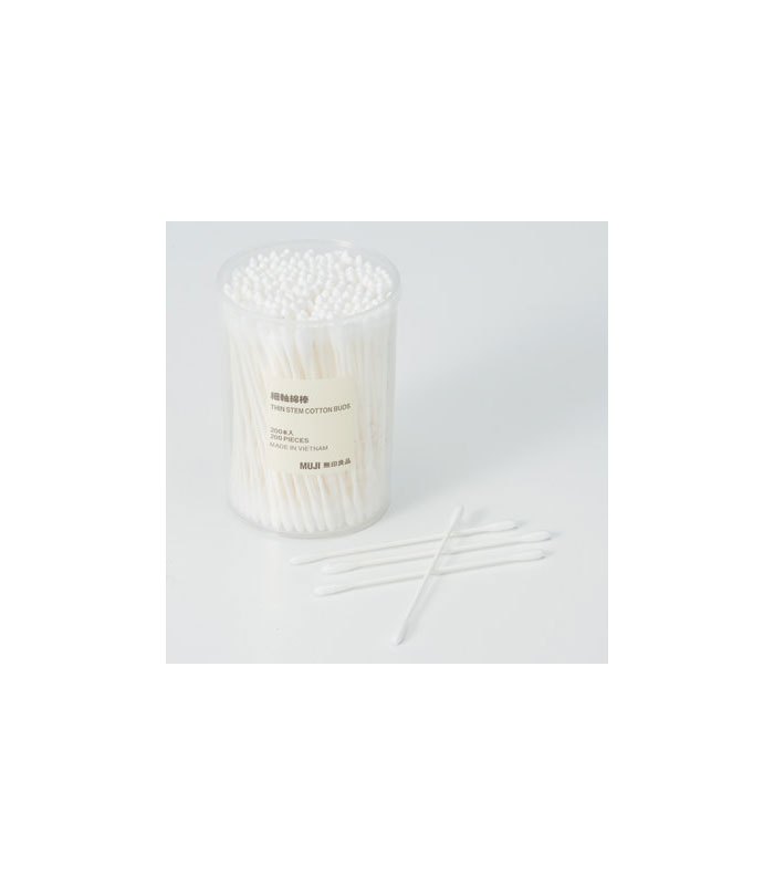 MUJI 無印良品 - 細軸棉棒  - 200pcs