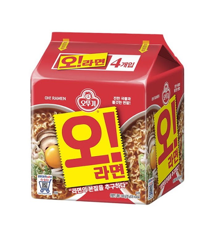 湯 / 乾拌麵 - 不倒翁OH拉麵牛骨湯拉麵  - 4入