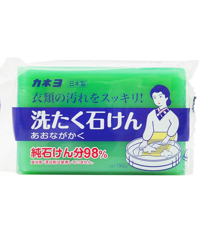 MYHUO Sundries 買貨小東西 - 康乃友衣物天然油脂新去油污皂  - 190g