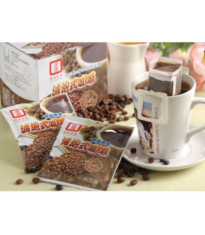 源順食品 - 古坑濾泡式咖啡  - 10公克X5包/盒