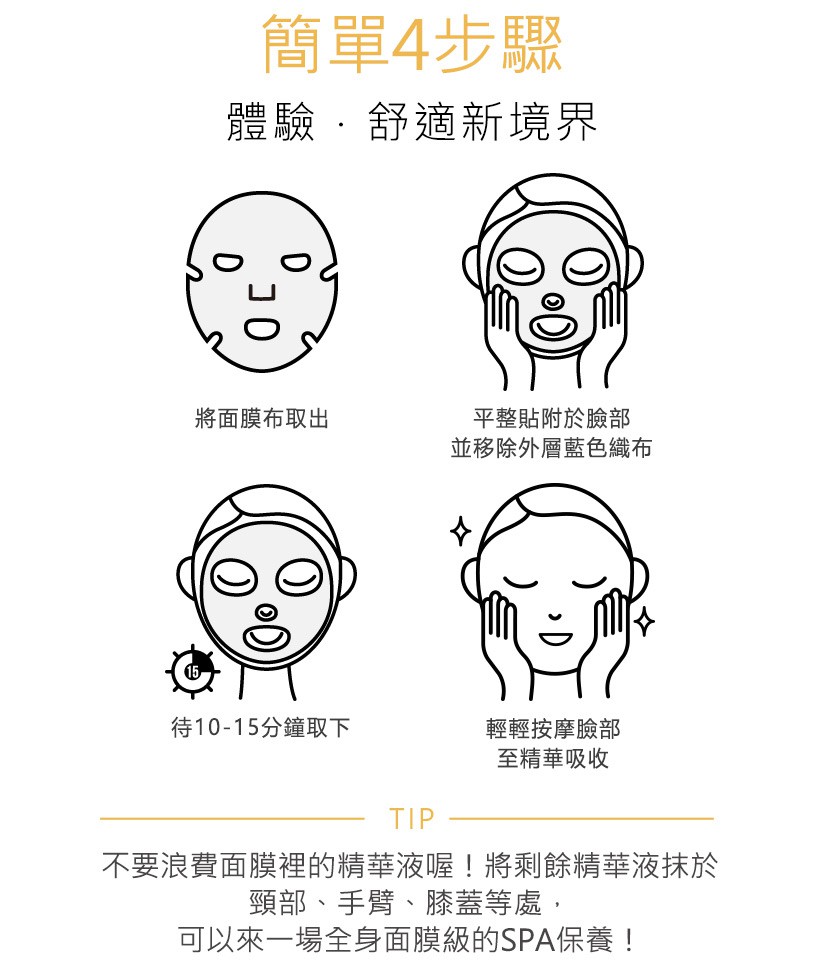 Neogence 霓淨思 - 高效零觸感面膜 - 保濕 - 5片