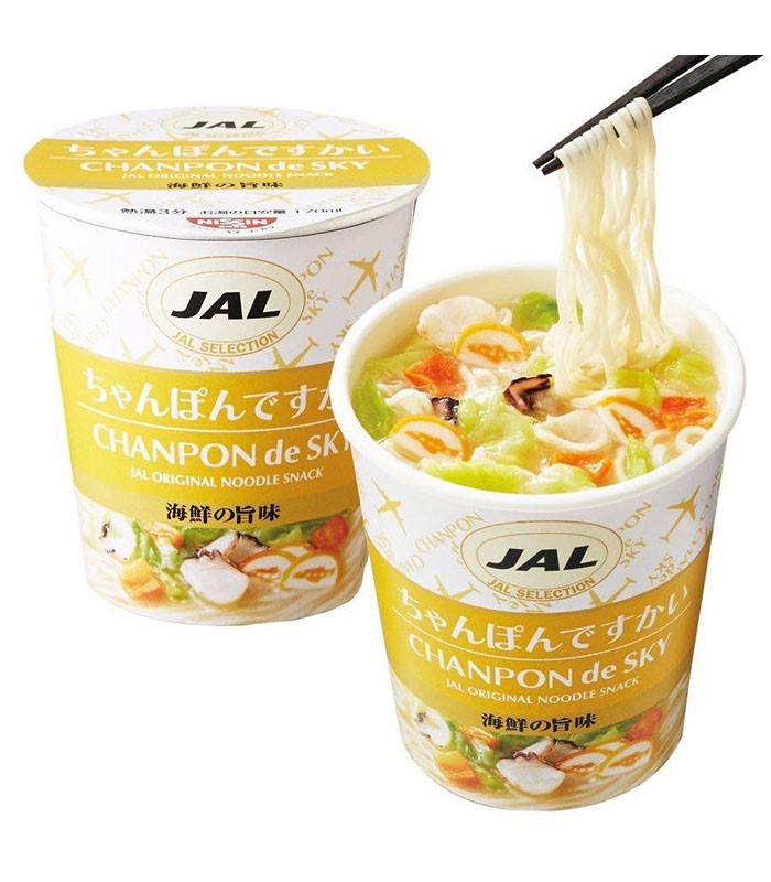 Japanese snacks 日本零食館 - 日清XJAL日本航空聯名杯麵 - 35gX2碗