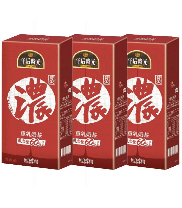 MyHuo Recommended Snacks 買貨推薦零食 - 【超值組】光泉午后時光 重乳奶茶 濃 分享包  - 330mlX3