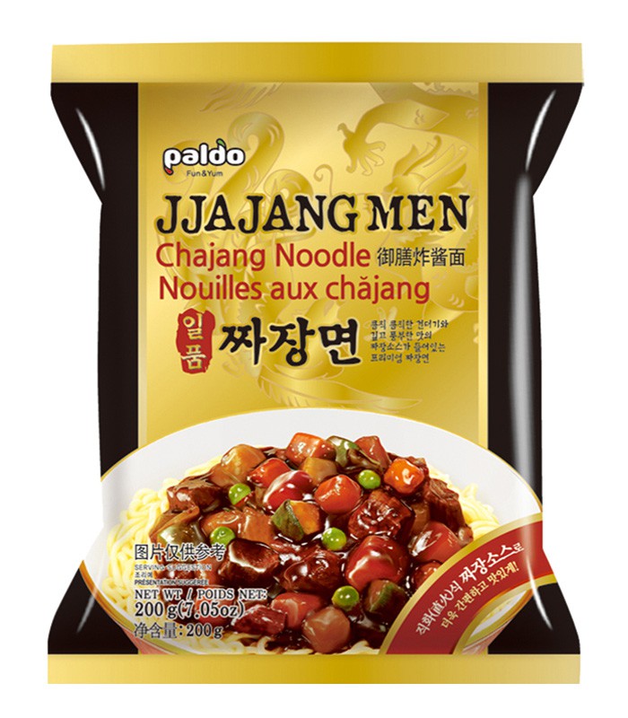 MyHuo Recommended Snacks 買貨推薦零食 - 韓國 八道Paldo~御膳炸醬麵  - 200g*4