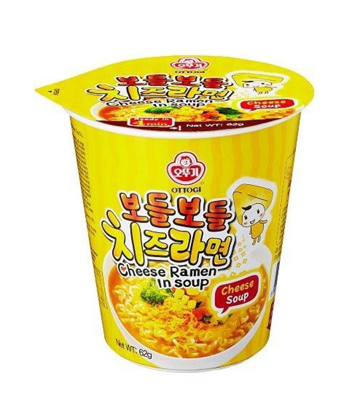 湯 / 乾拌麵 - 韓國不倒翁 (湯)起司風味湯杯麵  - 1入