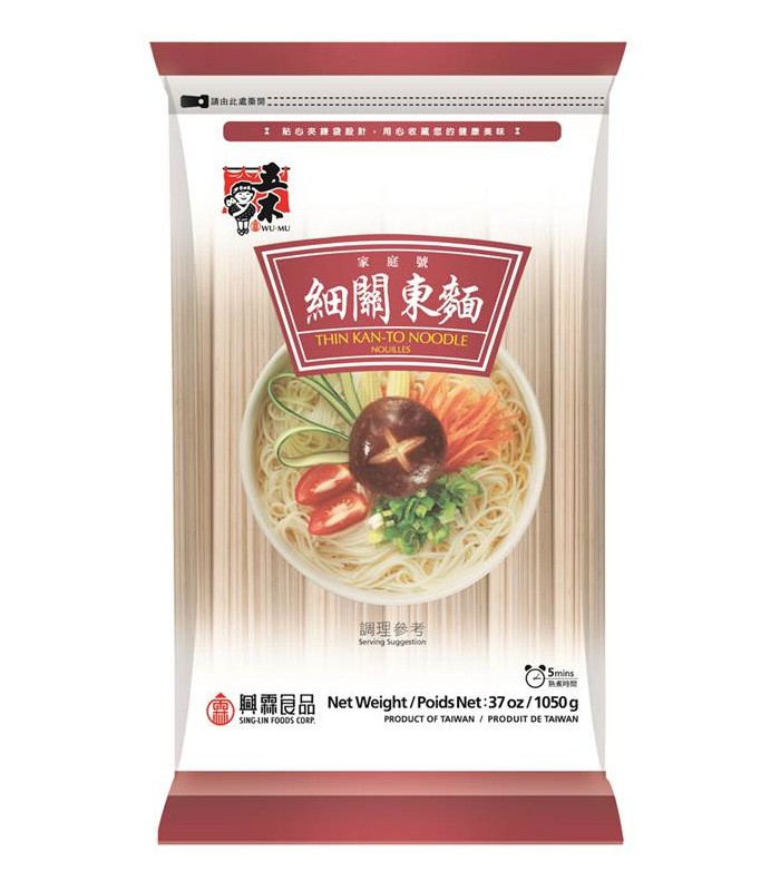 湯 / 乾拌麵 - 五木拉麵家庭號 - 細關東麵 - 1050g