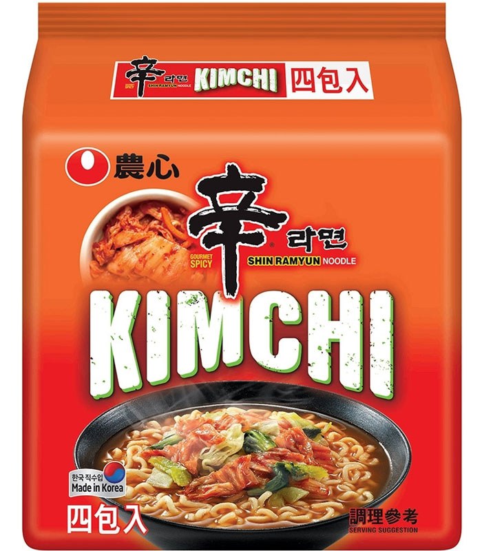 湯 / 乾拌麵 - 辛辣白菜風味拉麵  - 5入